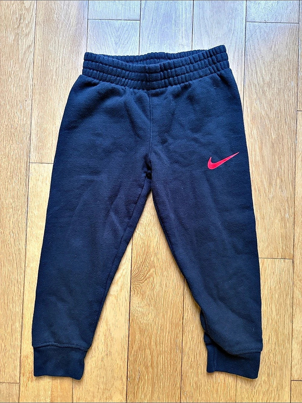Nike Kids Fleece Jogger Sweatpants — Black